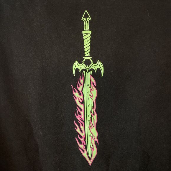 NWT “SWORD" XL Long Sleeve Cold Ones Maxmoefoe Chad Cool Shirtz RARE! Unisex - Picture 4 of 12